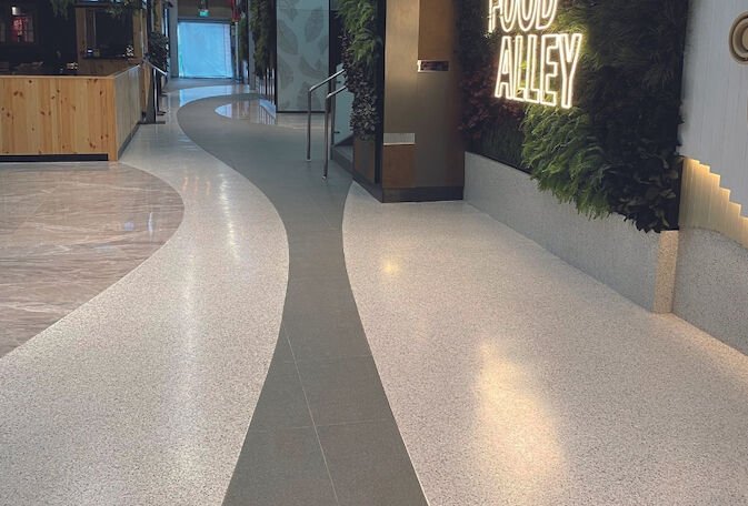 Terrazzo, réalisation 1