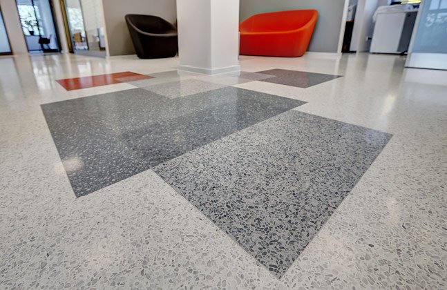 Terrazzo, réalisation 2