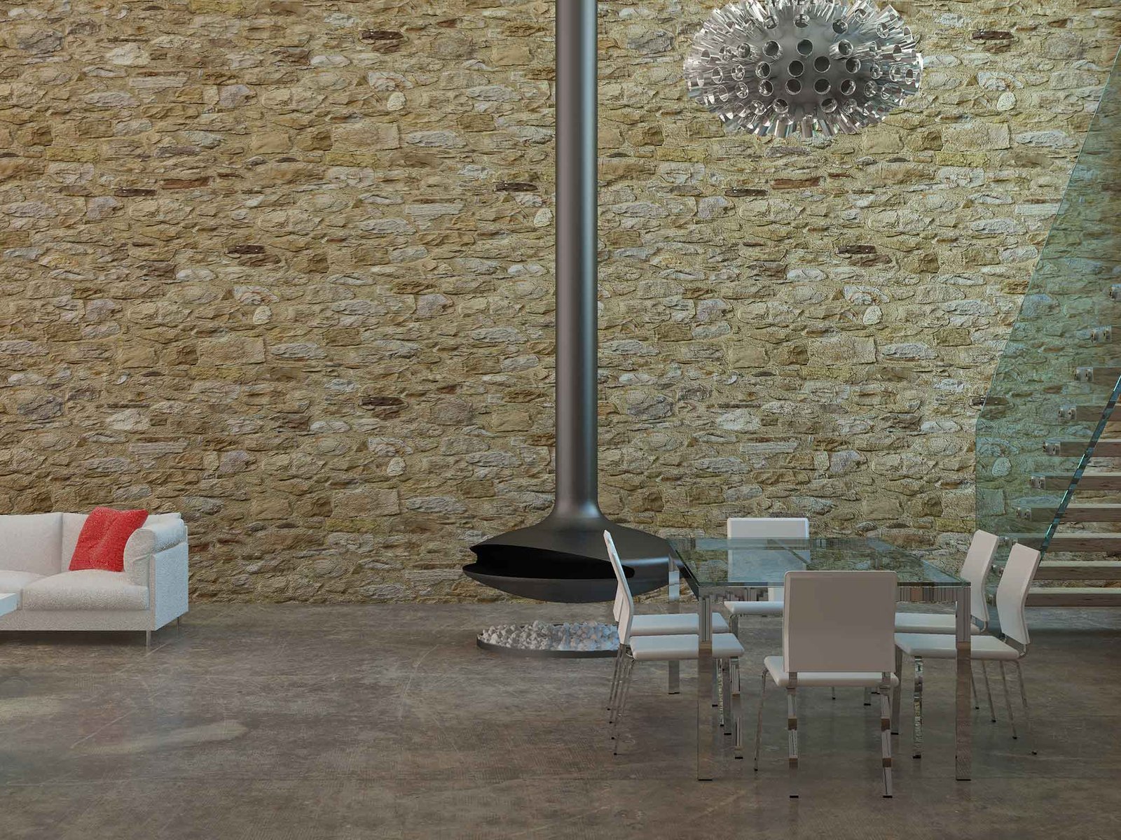 Béton ciré, réalisation 4